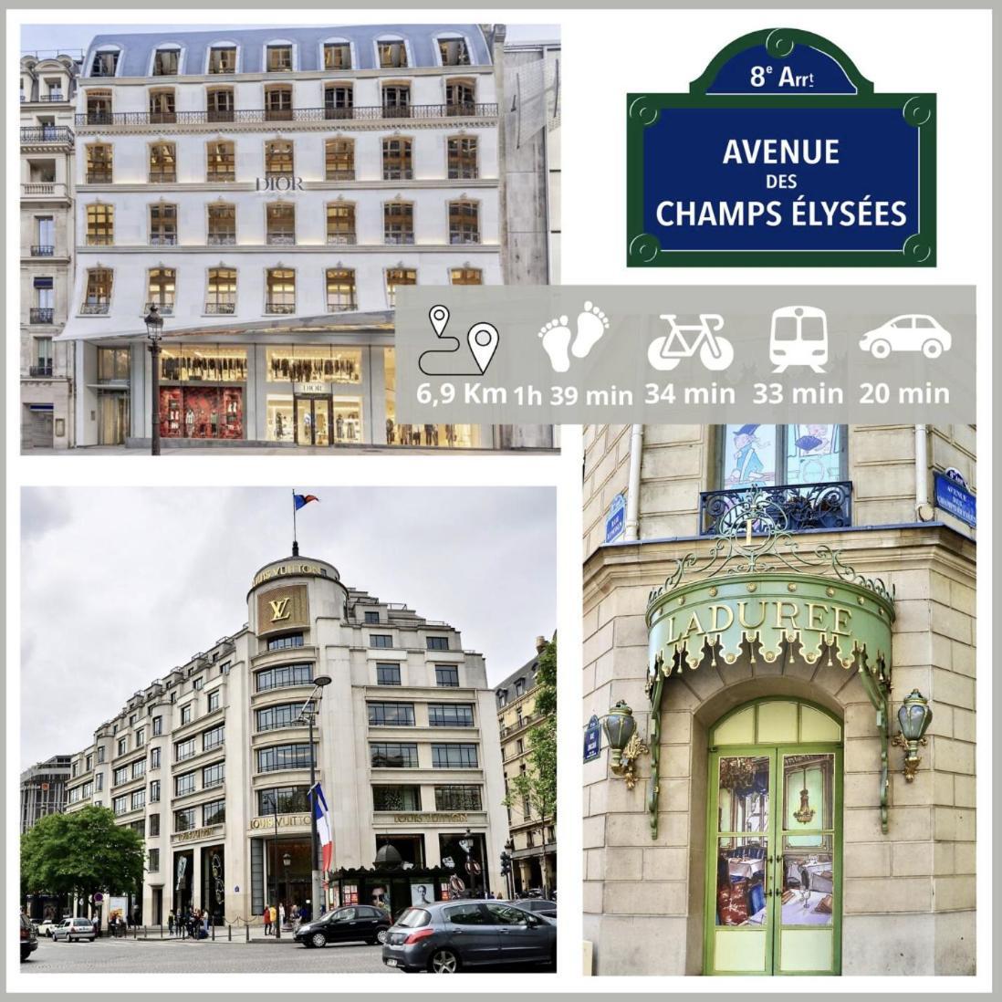 Nice Apartment With Amazing View Of Paris + Parking Buitenkant foto